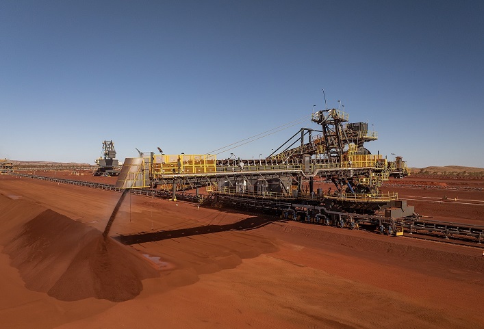 Iron ore mining