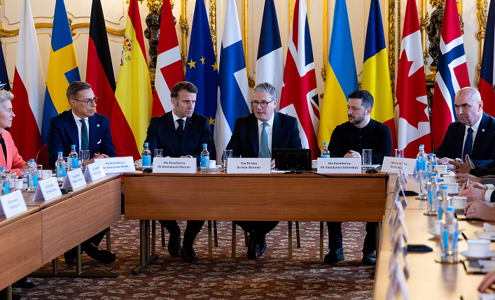 EU leaders at the summit in London reached an agreement on four measures to provide Ukrainian support.