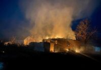 Russia conducts a massive air raid on a city in central Ukraine, while the Armed Forces of Ukraine target the Engels airfield.