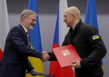 Україна та Чехія домовились посилювати всеохопне стратегічне партнерство. Україна отримає ще 400 000 артснарядів.