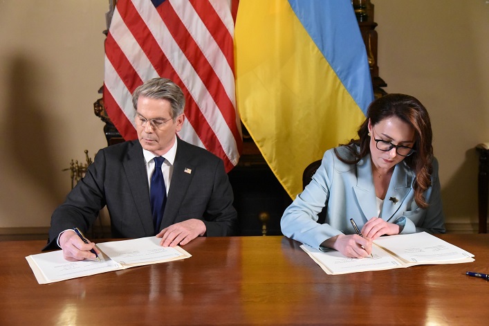 Ukraine and the US have signed a historic critic minerals deal.