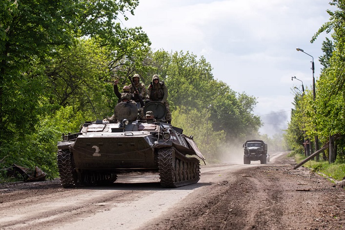 The Russian army is increasing its offensive potential in Ukraine.