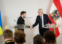 Austria’s president publicly urges Putin to engage in serious peace negotiations.