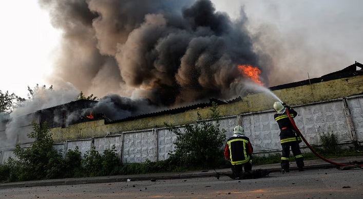 Rusia desató otro ataque aéreo masivo contra Kyiv y la ciudad de Odesa, a orillas del Mar Negro.