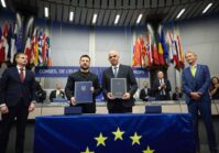 Президент України та генсек Ради Європи запустили роботу Спецтрибуналу щодо злочинів РФ.