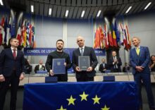 Президент України та генсек Ради Європи запустили роботу Спецтрибуналу щодо злочинів РФ.