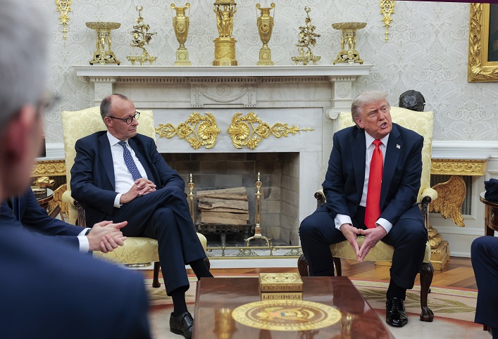 Мерц не смог убедить Трампа в необходимости давления на Москву и оказания помощи Киеву.
