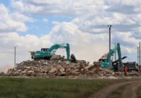 A construction waste recycling plant has been launched in Mykolaiv.