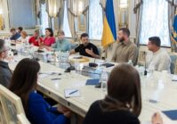 Ukraine plans to produce its weapons in other countries, aims to export technology, and forecasts $43B in domestic defense industry investment.
