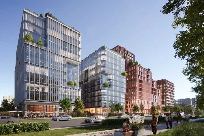 Kovalska will resume construction of a mixed-use business center in Kyiv that will include offices, apartments, and a hotel.