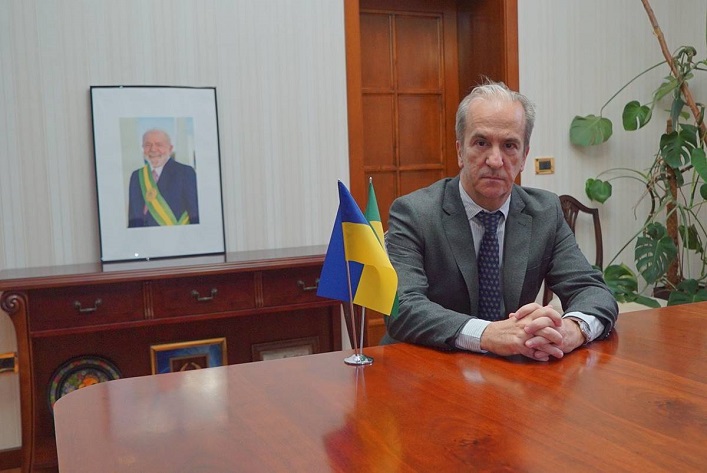 Посол Бразилії назвав перспективні галузі економічної співпраці з Україною.