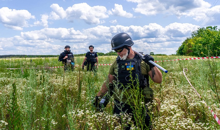 Investing in demining is crucial for Ukraine’s rebuilding and ensuring global food security.