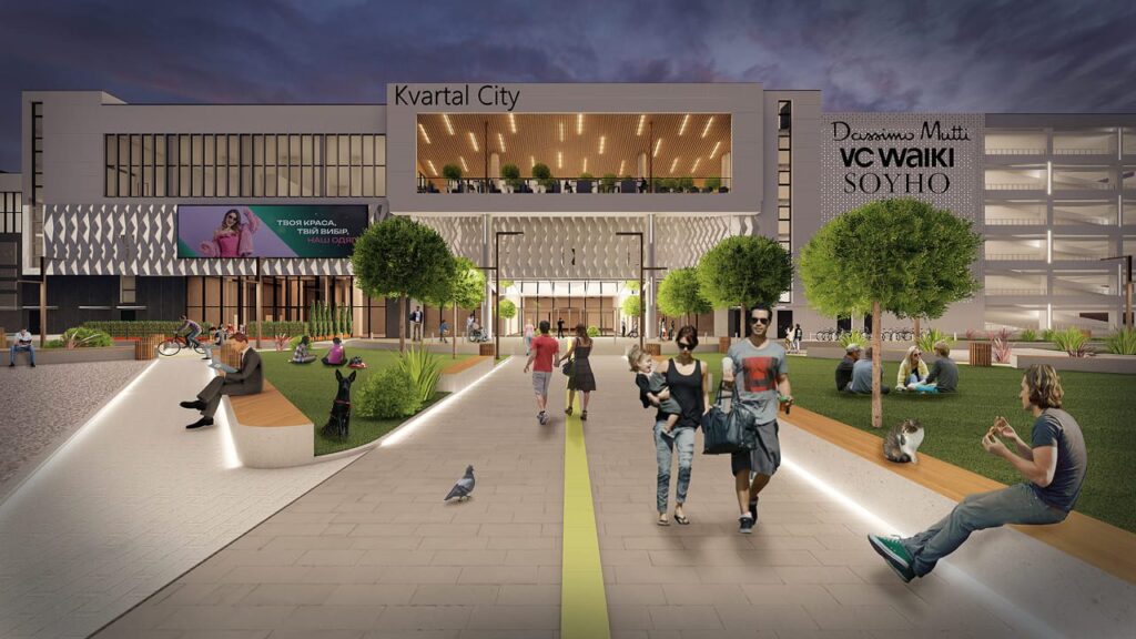 New retail space: Construction of multifunctional shopping malls begins in Western Ukraine.
