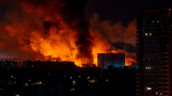 Immediately after his phone call with Trump, Putin launched the most powerful air strike on Kyiv to date.
